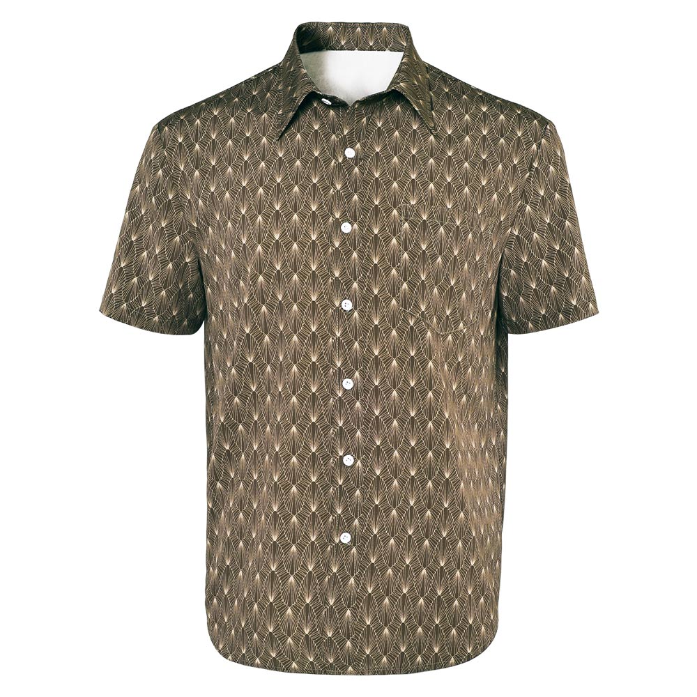 Red One (2024) Jack O'Malley Printed Shirt Outfits Halloween Christmas Cosplay Costume