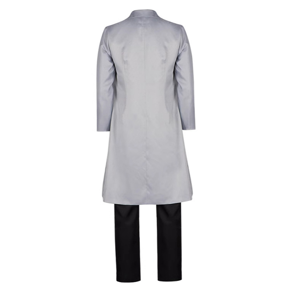 Creature Commandos(2024) Doctor Phosphorus Grey Coat Outfits Halloween Carnival Cosplay Costume