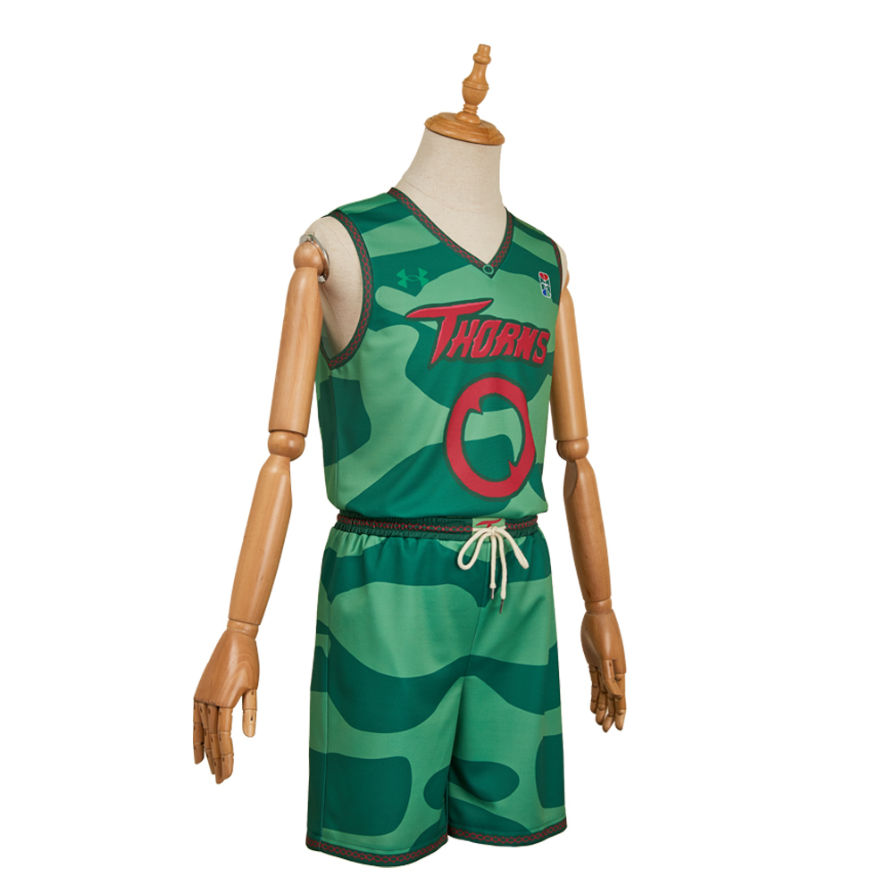 GOAT Will Green Sports Team Top Pants Set Halloween Carnival Party Cosplay Costume