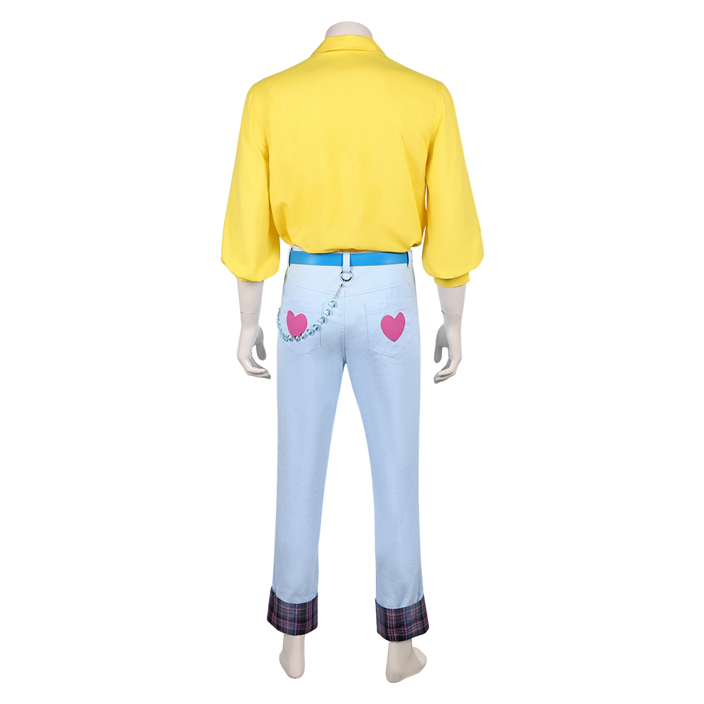 Kpop Demon Hunters Romance Soda Pop Top Pants Set Halloween Carnival Cosplay Costume