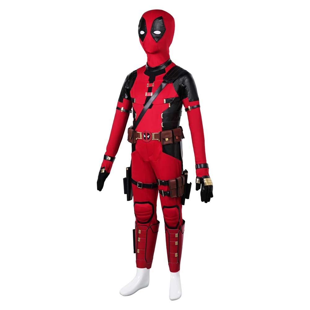 DP Wade Wilson Kids Children Outfits Halloween Carnival Suit Cosplay Costume