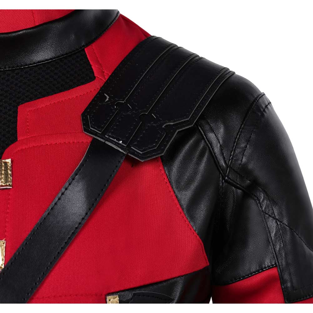 DP Wade Wilson Kids Children Outfits Halloween Carnival Suit Cosplay Costume