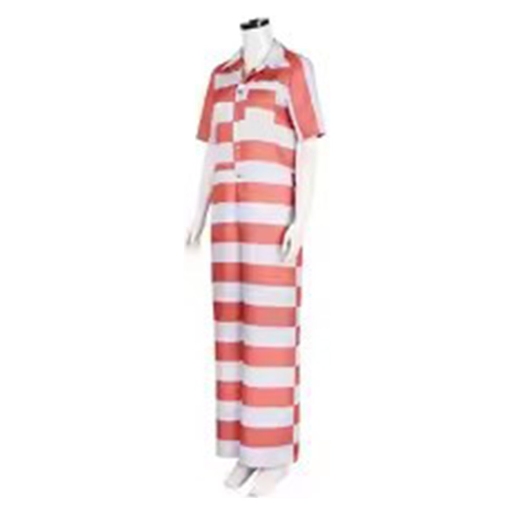 The Penguin (2024) Sofia Falcone Strip Jumpsuit Outfits Halloween Carnival Cosplay Costume