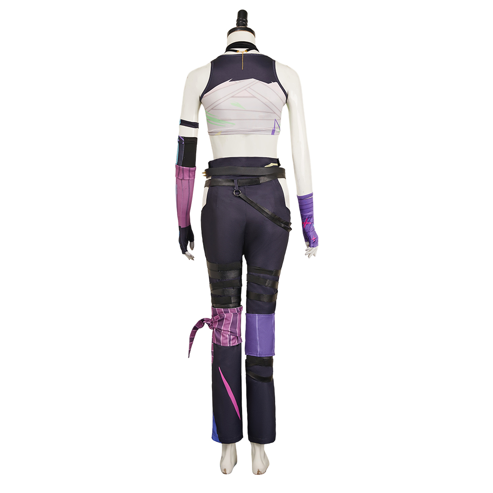 Arcane Season 2 Jinx Top Pants With no Hat Outfits Halloween Carnival Cosplay Costume
