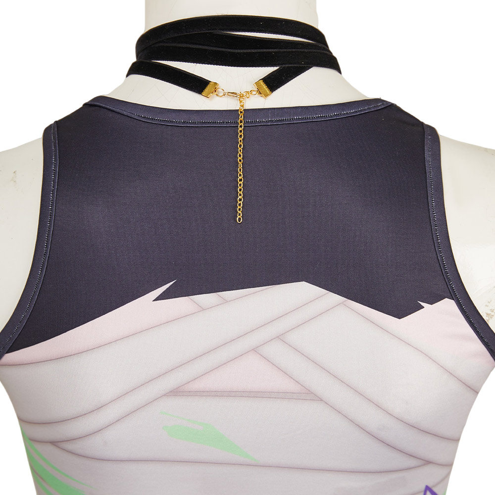 Arcane Season 2 Jinx Top Pants With no Hat Outfits Halloween Carnival Cosplay Costume