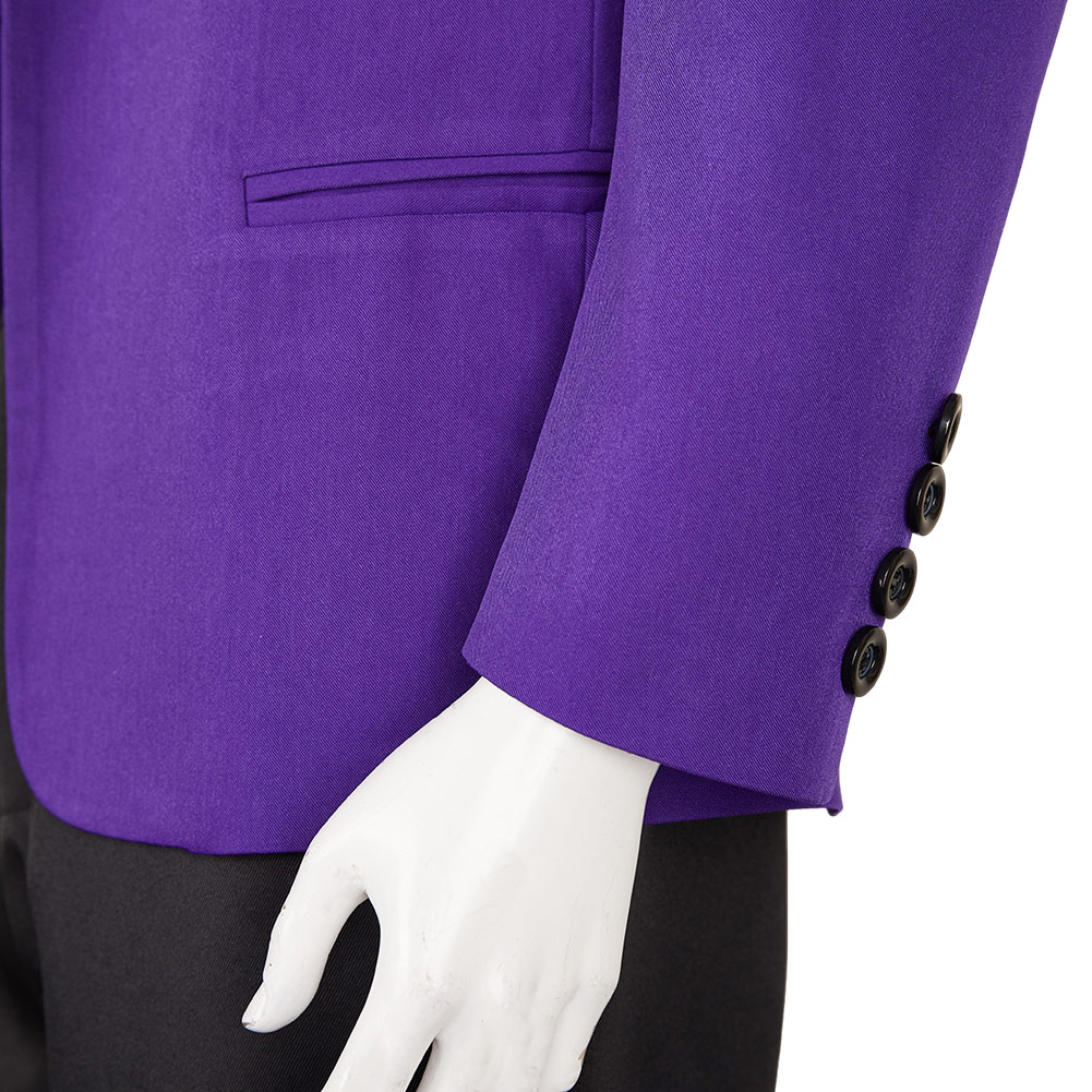 The Penguin (2024) Oswald Cobblepo Men Purple Suit Outfits Halloween Carnival Cosplay Costume