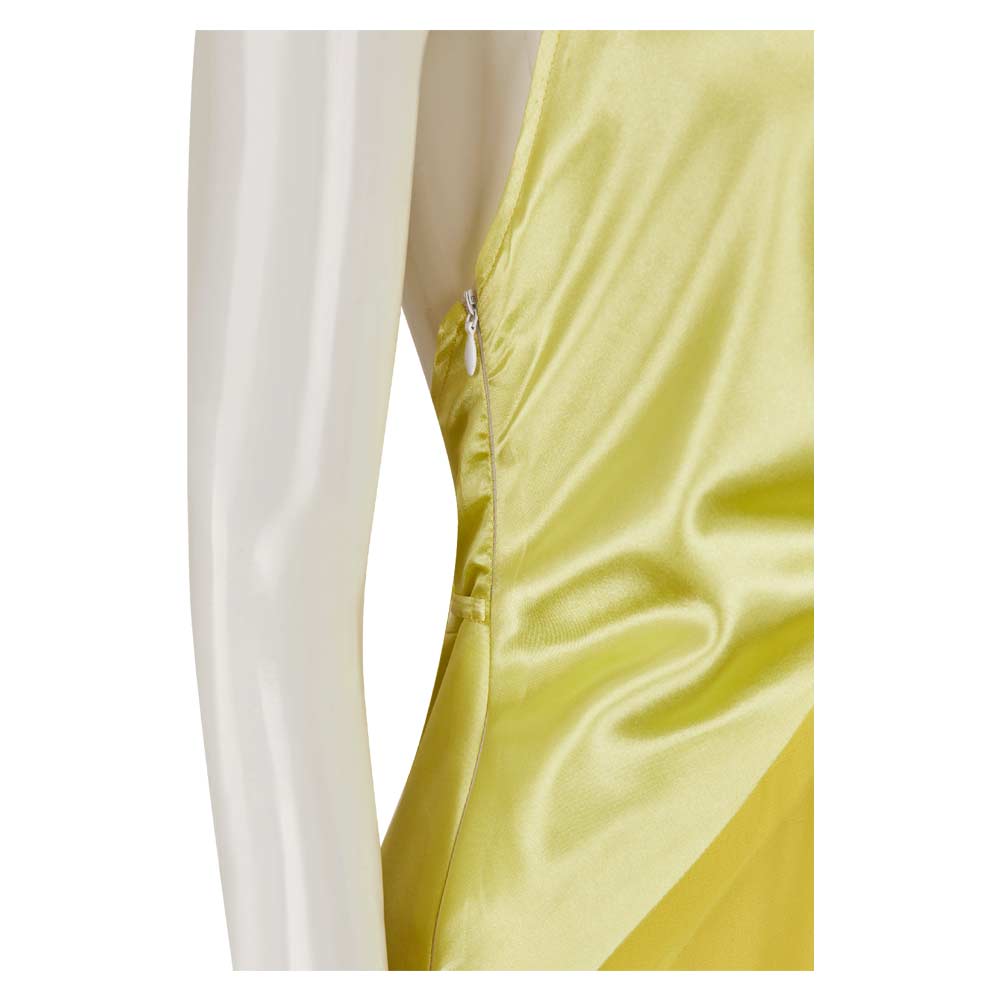 The Penguin (2024) Sofia Falcone Women Yellow Gown Outfits Halloween Carnival Cosplay Costume
