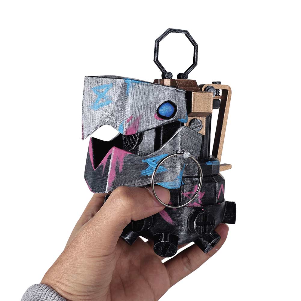 League of Legends Jinx Toy Grenade Prop 3D Printed Cosplay Costume Accessories