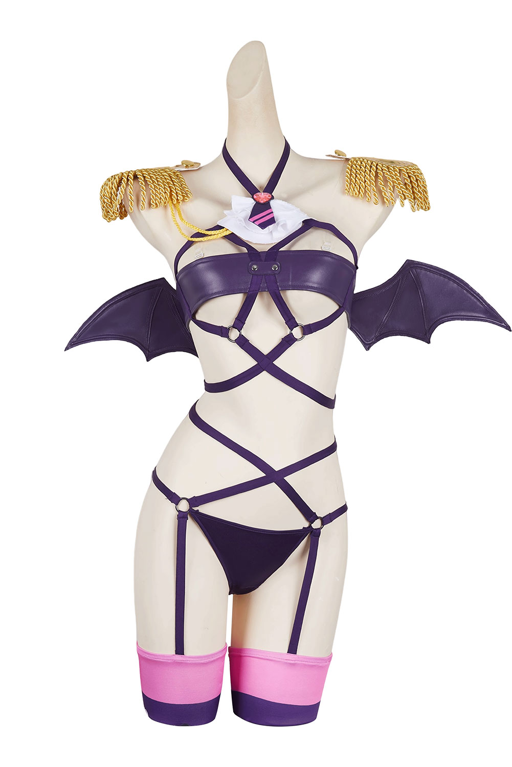 2.5 Dimensional Seduction Mikari Tachibana Sexy Purple Lingerie Set Outfits Halloween Carnival Suit Cosplay Costume
