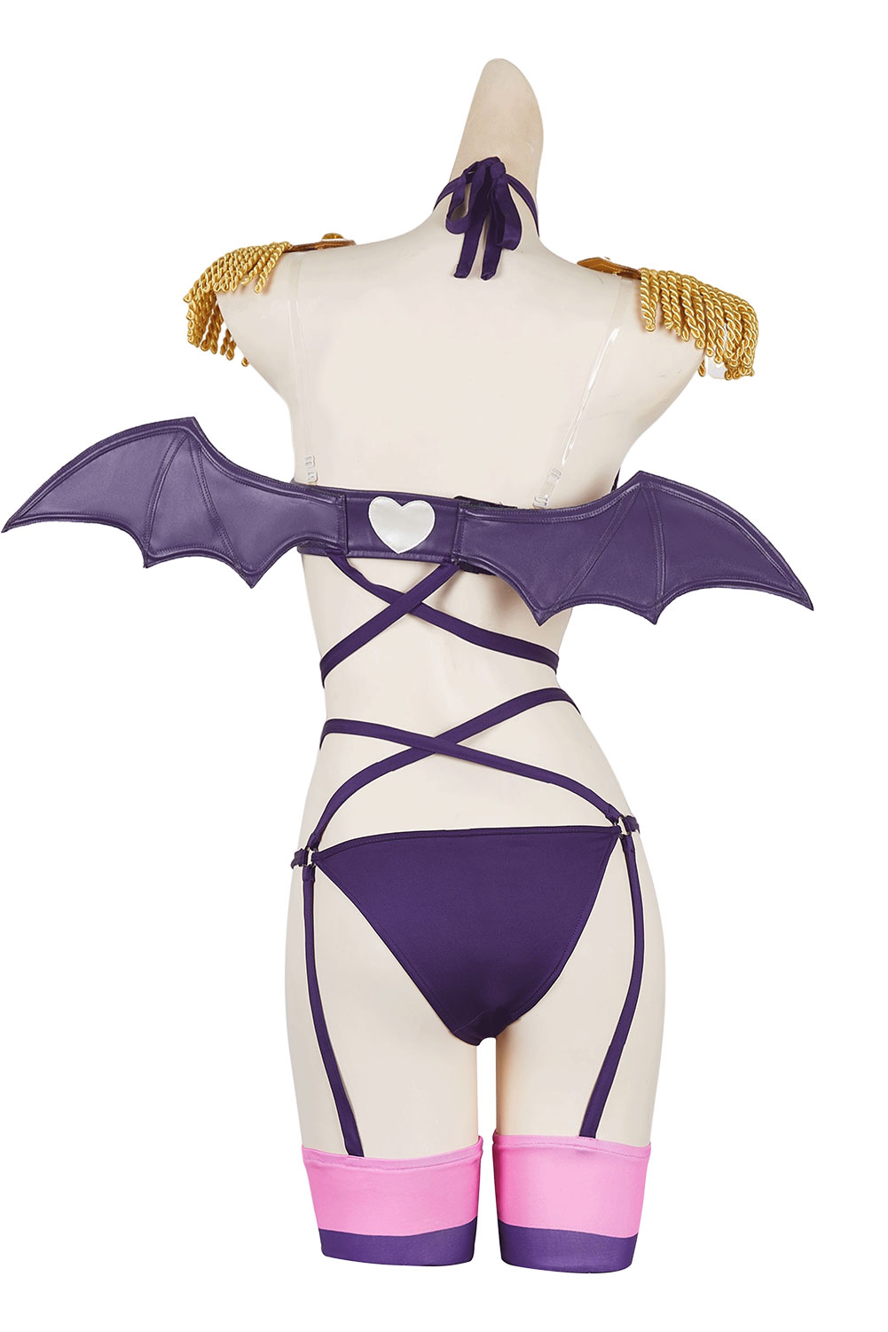 2.5 Dimensional Seduction Mikari Tachibana Sexy Purple Lingerie Set Outfits Halloween Carnival Suit Cosplay Costume