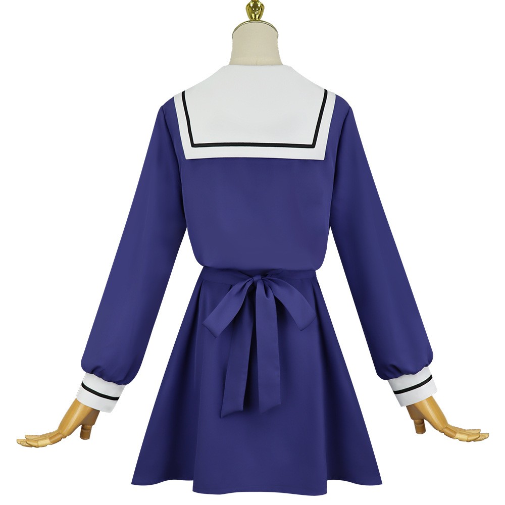 I Want to Love You Till Your Dying Day Sheena Mimi Ali Women Blue Uniform Halloween Cosplay Costume