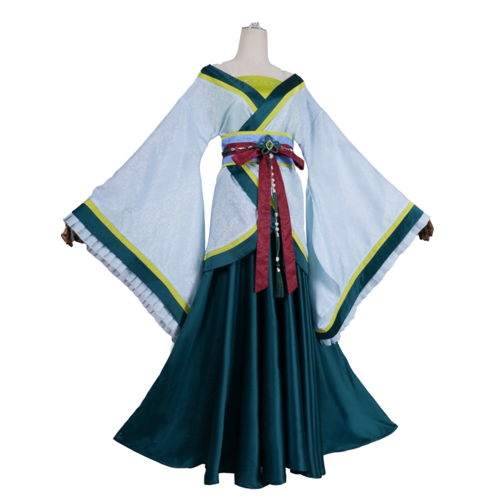 The Western Capital Arc Maomao Women Blue Hanfu Outfits Halloween Carnival Cosplay Costume