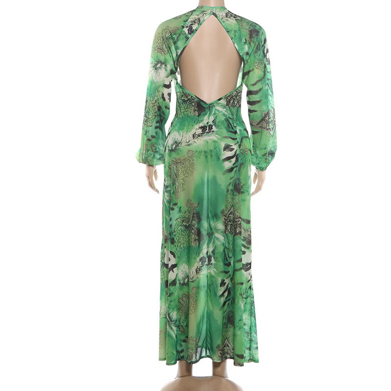 Off Campus Allie Haye Women Green Dress Outfits Halloween Carnival Cosplay Costume