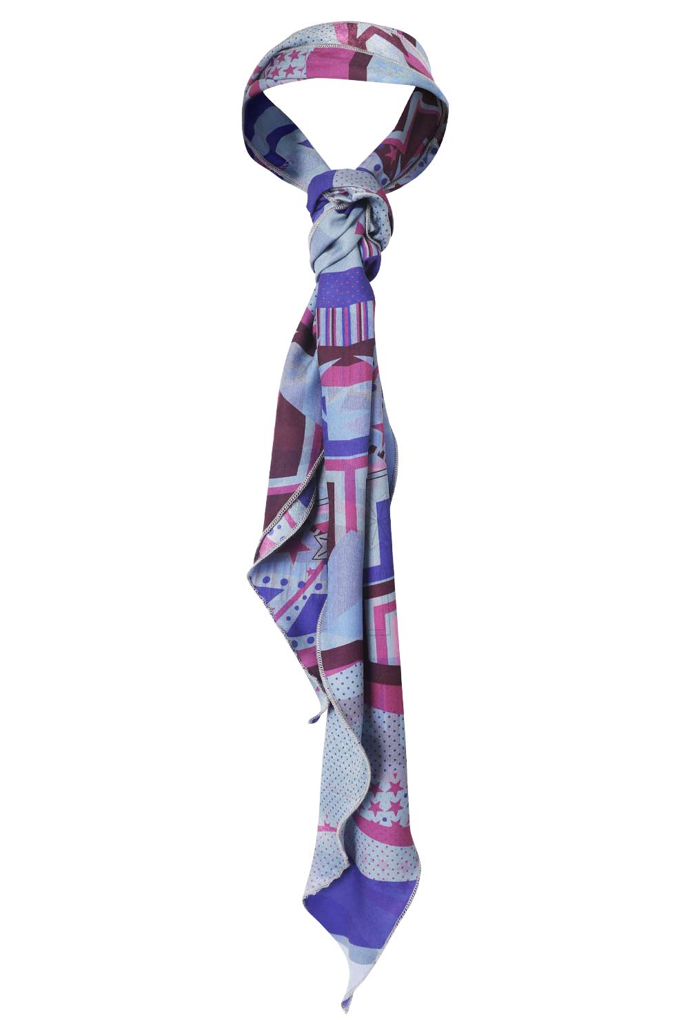 2023 Movie Wonka Cosplay Printed Scraf  Halloween Carnival Costume Accessories