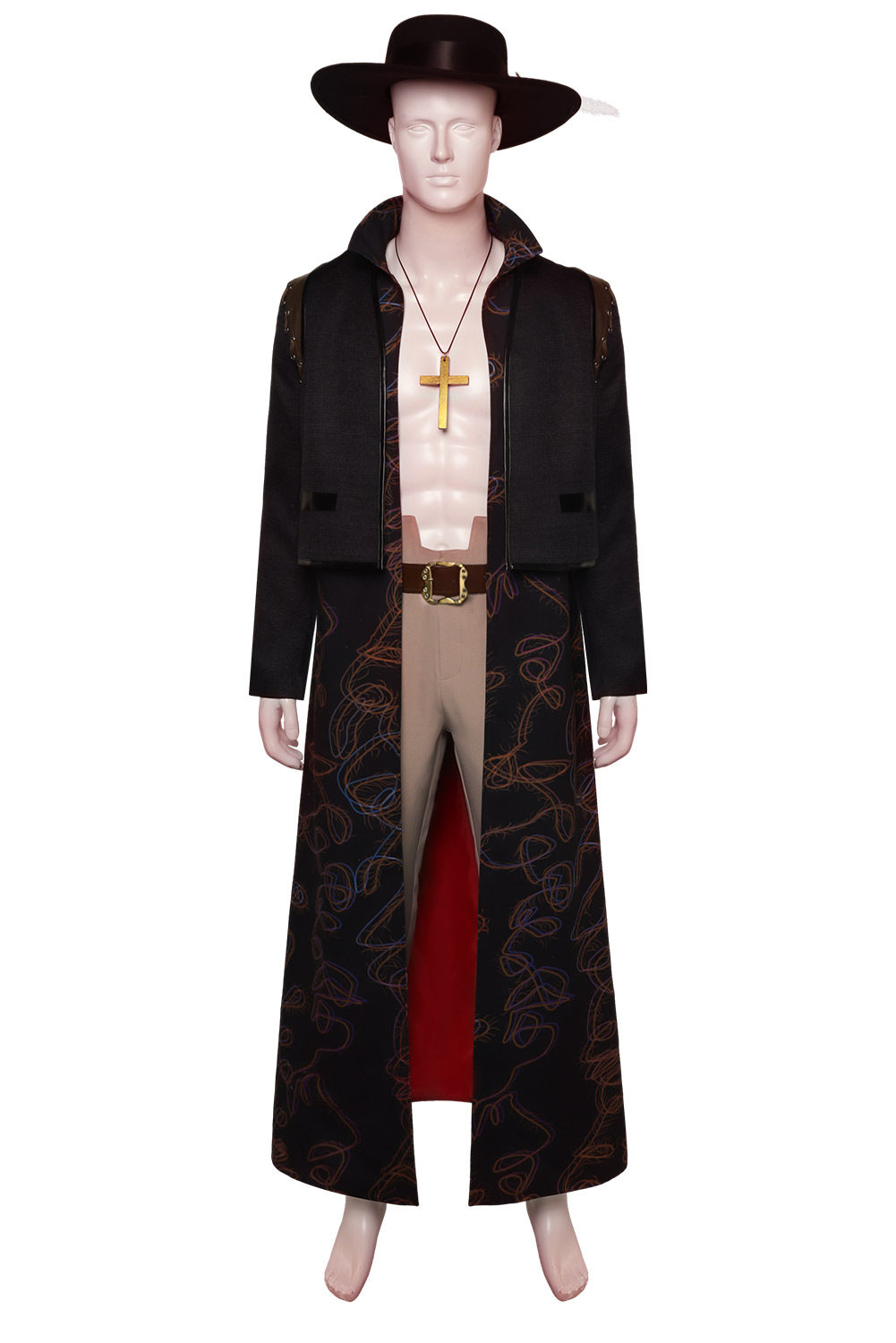 2023 TV One Piece Dracule Mihawk Outfits Halloween Carnival Suit Cosplay Costume