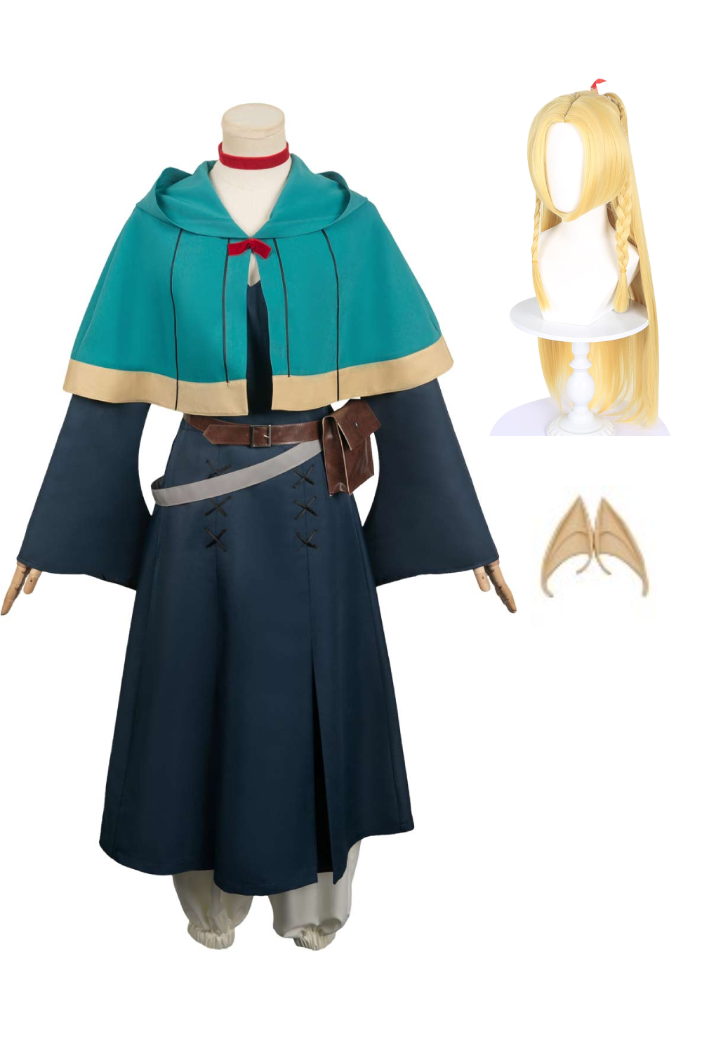 2024 Anime Delicious in Dungeon Marcille Donato Outfits Halloween Carnival Suit Cosplay Costume