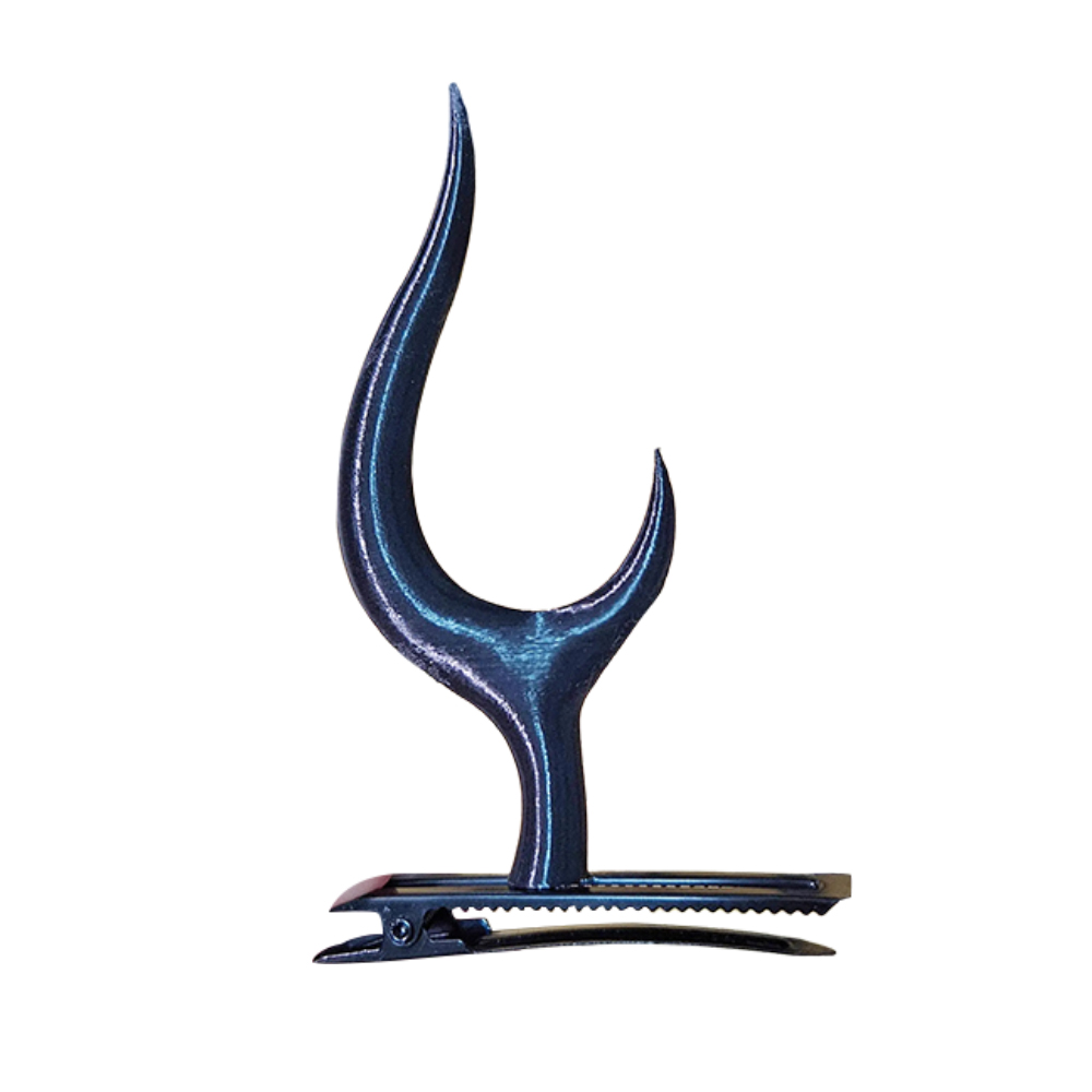 2024 TV Hazbin Hotel Alastor Cosplay Horn Hair Pin Halloween Costume Hair Accessories Props