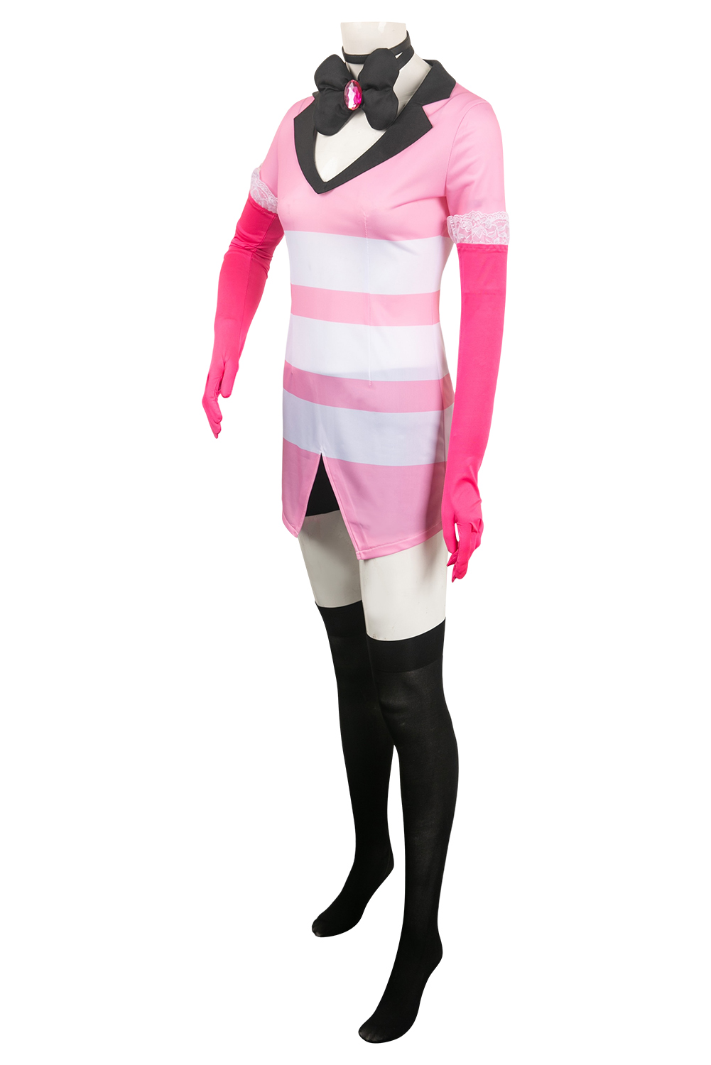 2024 TV Hazbin Hotel Angel Dust Outfits Halloween Carnival Suit Cosplay Costume