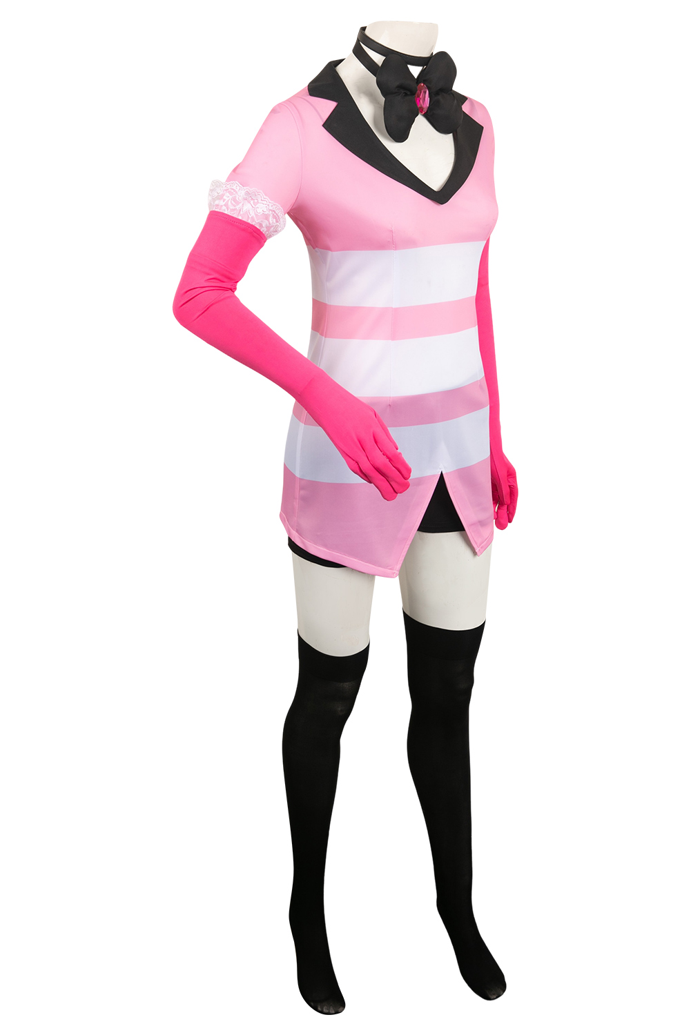 2024 TV Hazbin Hotel Angel Dust Outfits Halloween Carnival Suit Cosplay Costume