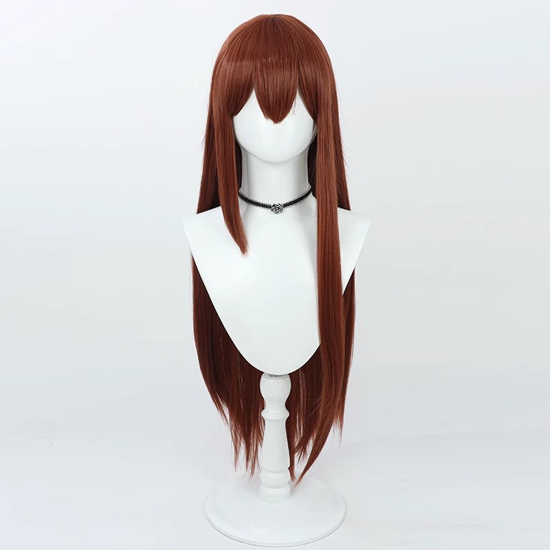 Steins Gate Kurisu Makise Women Brown Suit Outfits Halloween Carnival Cosplay Costume