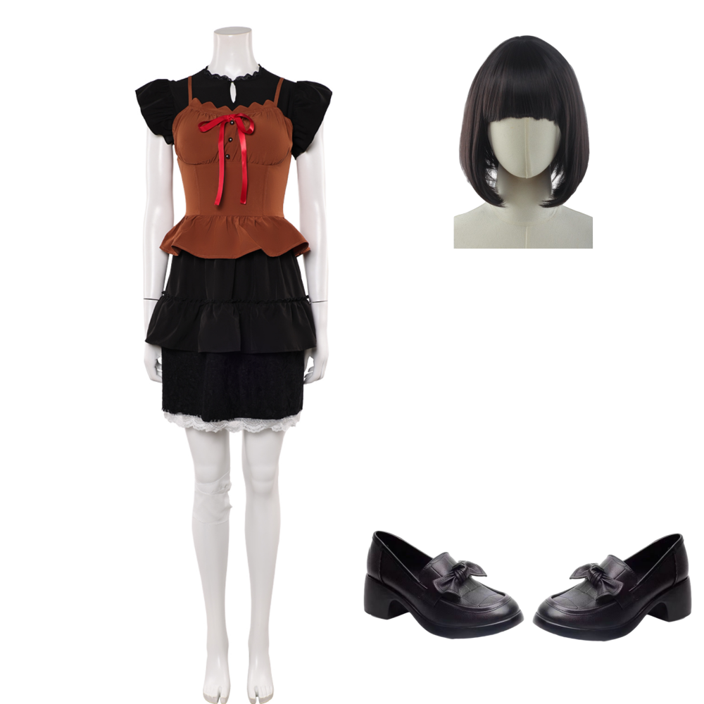 Zero Red Butterfly REMAKE Mayu Amakura Women Outfit Halloween Carnival Cosplay Costume