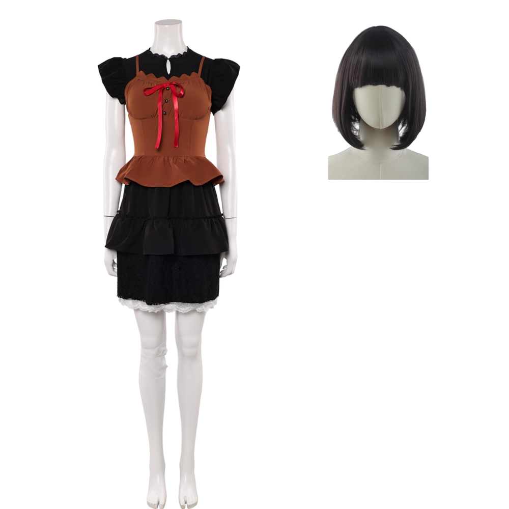 Zero Red Butterfly REMAKE Mayu Amakura Women Outfit Halloween Carnival Cosplay Costume