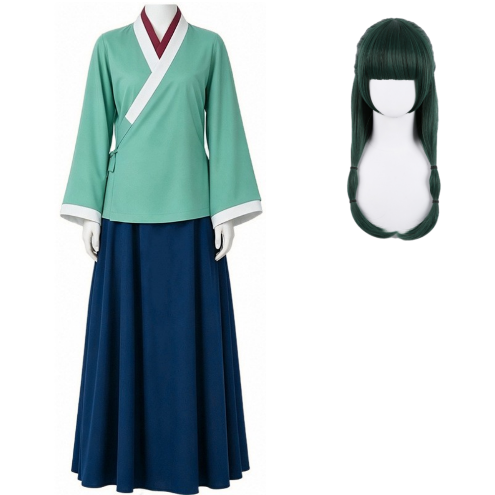 Season 3 Maomao Green Outfit Halloween Carnival Cosplay Costume
