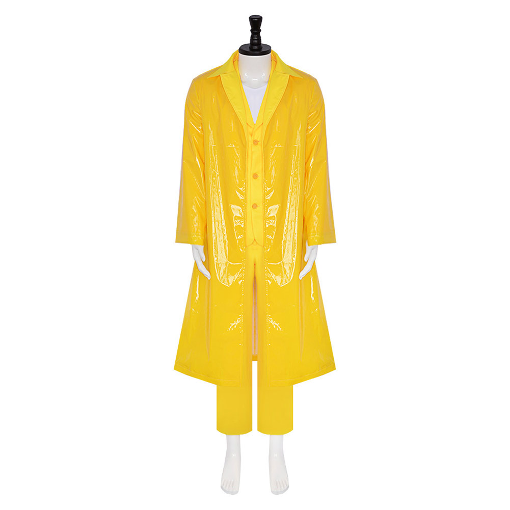 The Fall Guy Colt Seavers Yellow Coat Fullset Outfits Halloween Carnival Cosplay Costume