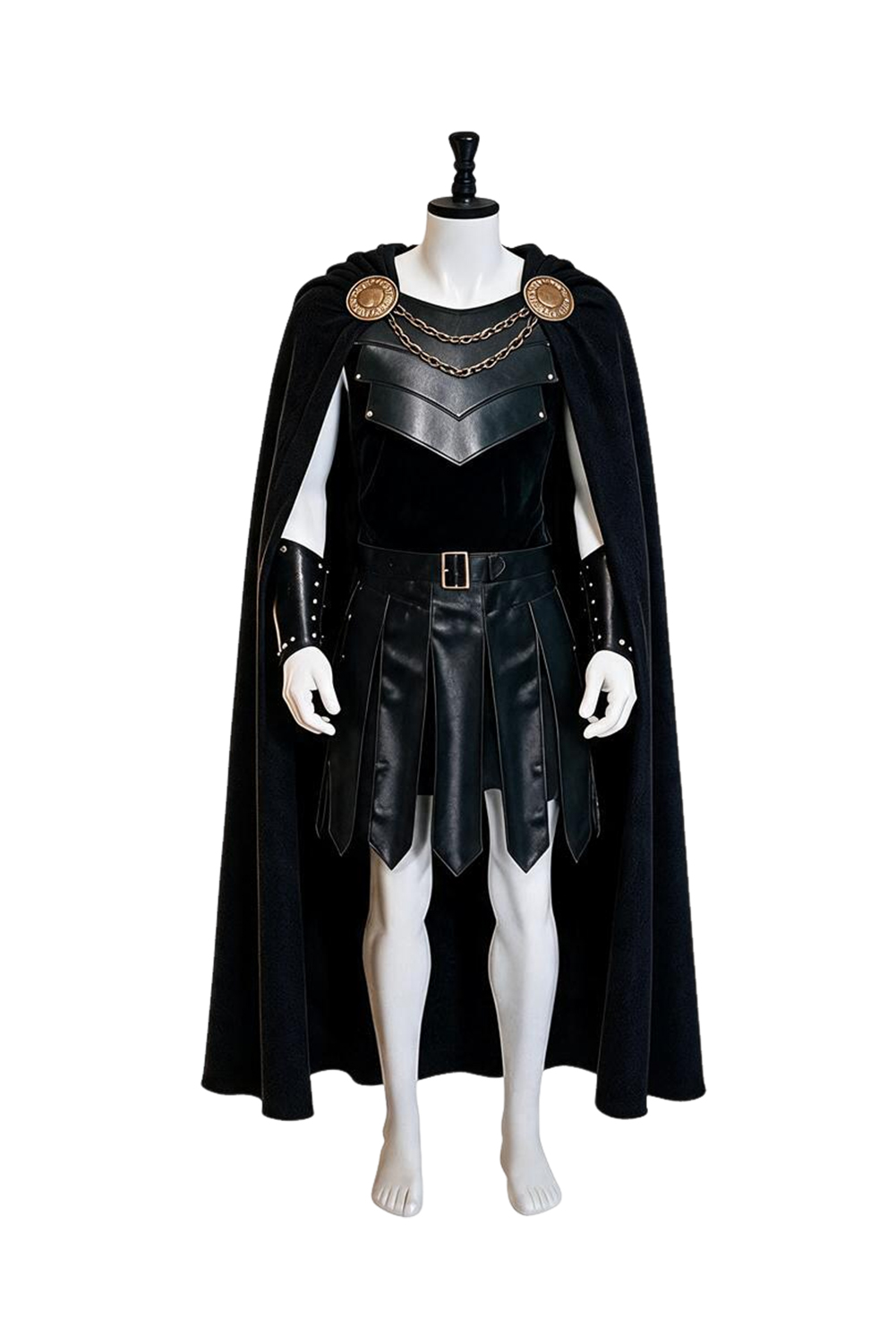 The Odyssey Agamemnon Black Outfit Halloween Carnival Cosplay Costume