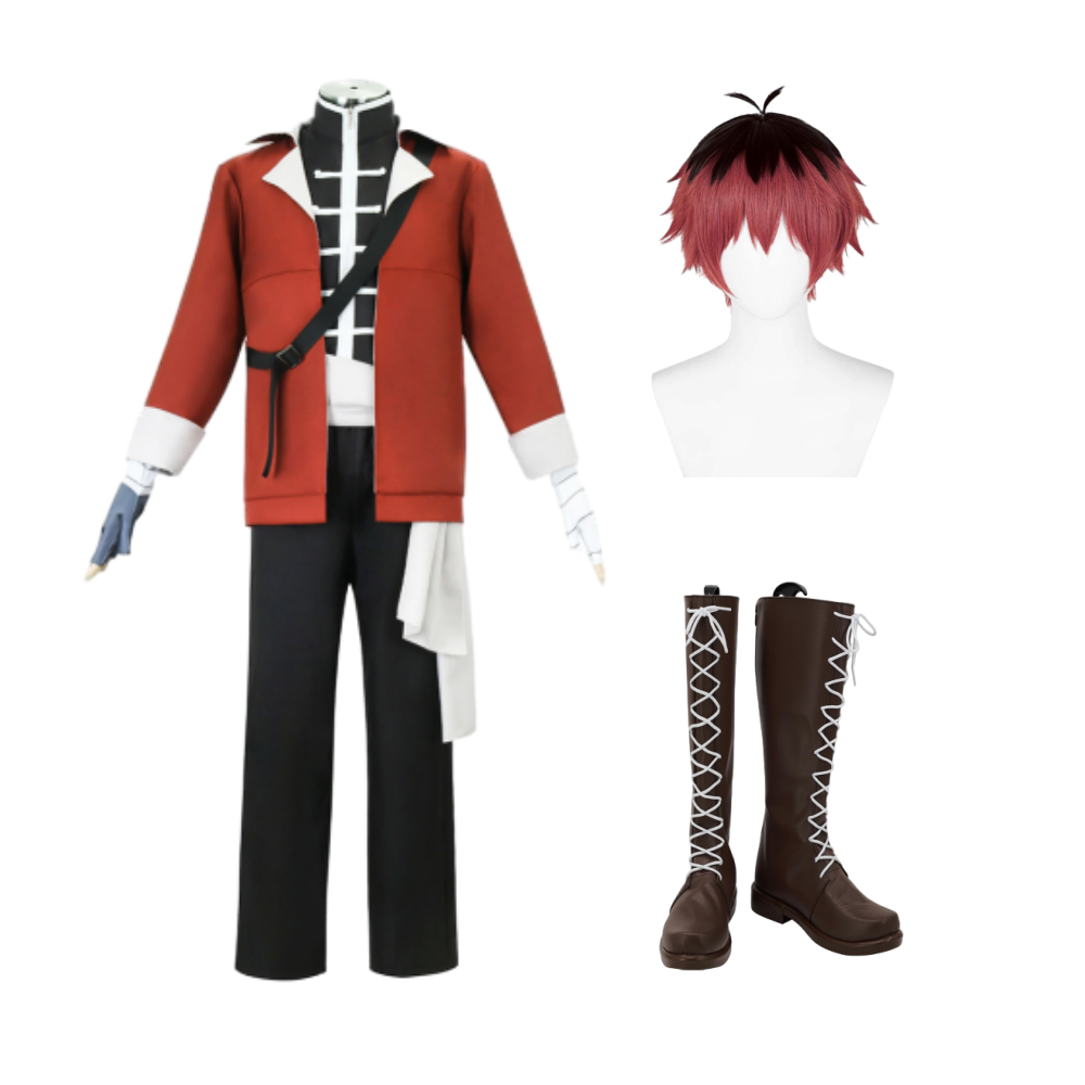 Frieren: Beyond Journey‘s End Stark Red Outfit Halloween Carnival Cosplay Costume