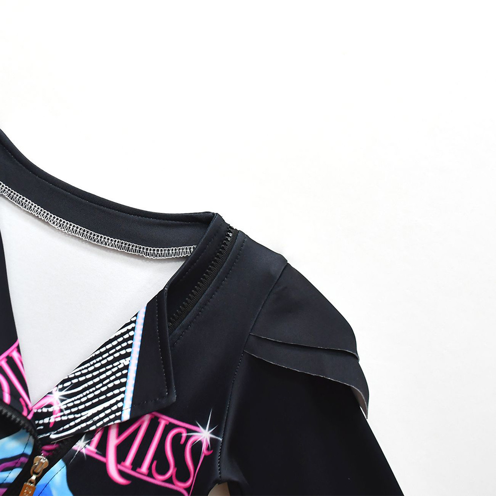 Kpop Demon Hunters Huntrix Kids Children Dress Pants Bag Set Halloween Carnival Party Cosplay Costume