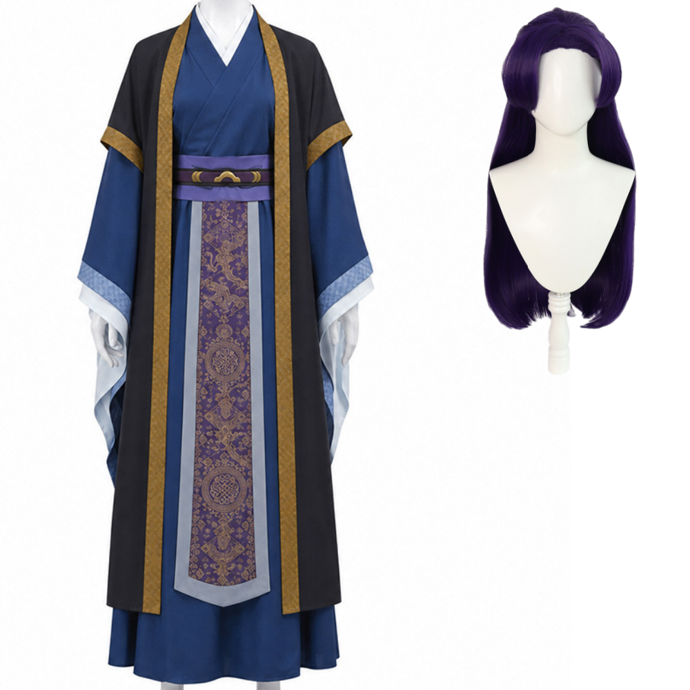Season 3 Jinshi Blue Outfit Halloween Carnival Cosplay Costume