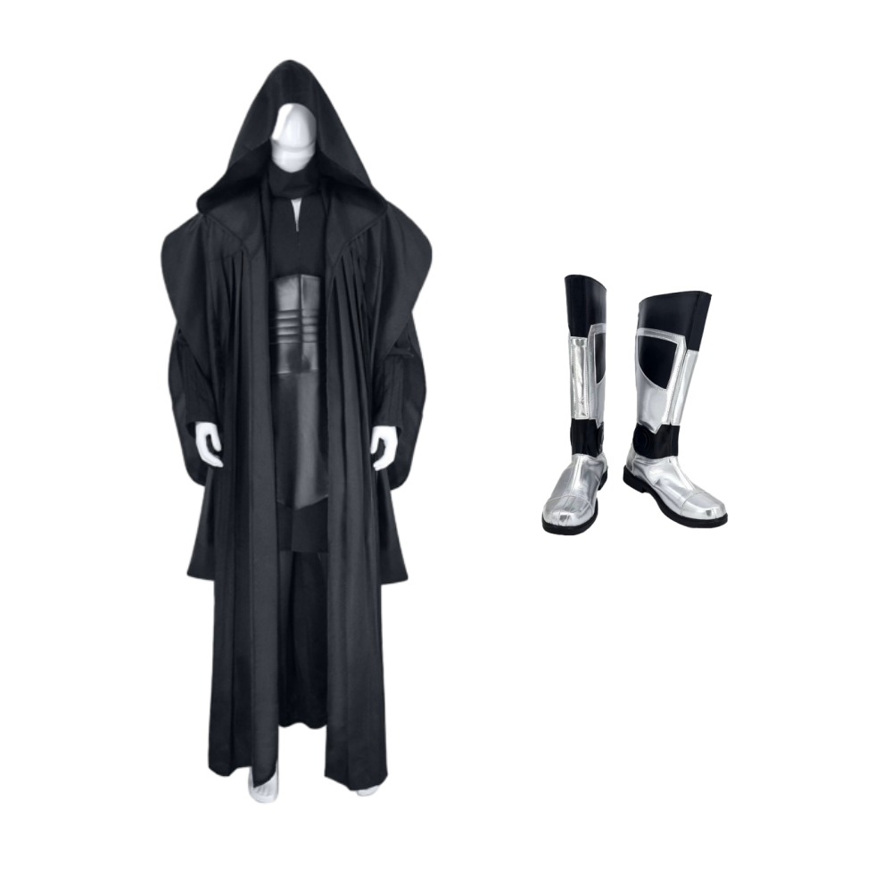  Darth Maul Black Outfits Halloween Carnival Suit Cosplay Costume