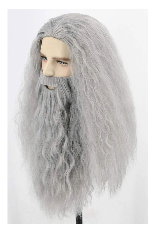 The Lord Of The Rings Gandalf the Grey Wizard Fullset Outfits Halloween Carnival Cosplay Costume