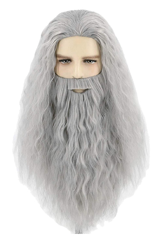 The Lord Of The Rings Gandalf the Grey Wizard Fullset Outfits Halloween Carnival Cosplay Costume