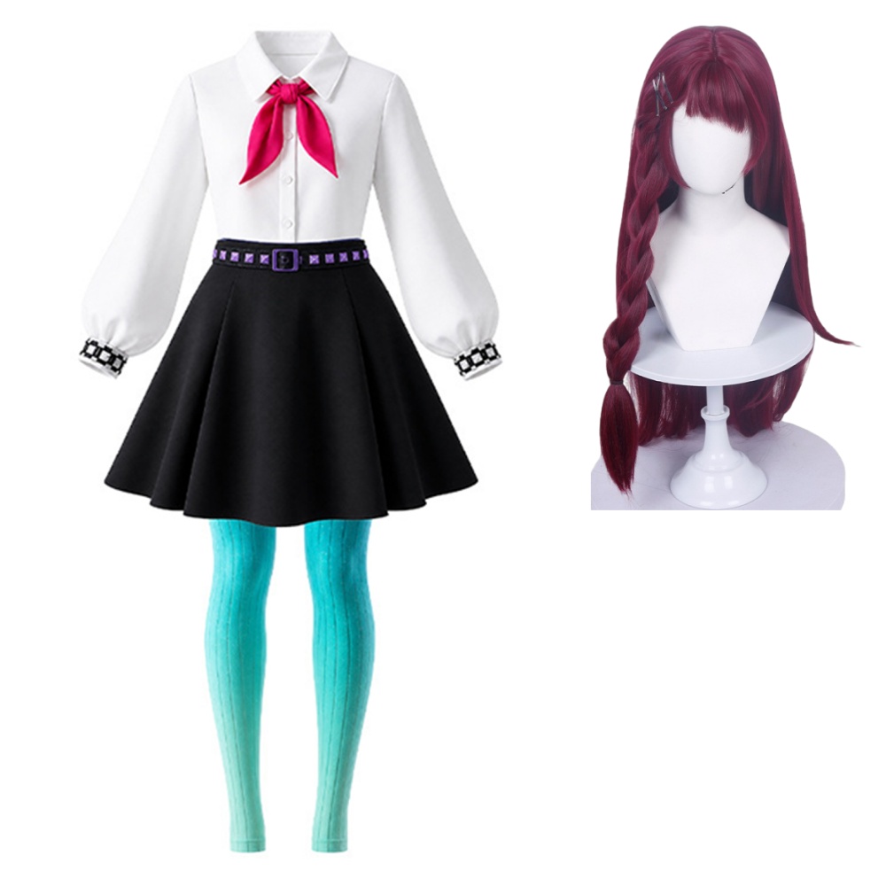 Girls' School Uniform for Children Outfits Halloween Carnival Cosplay Costume