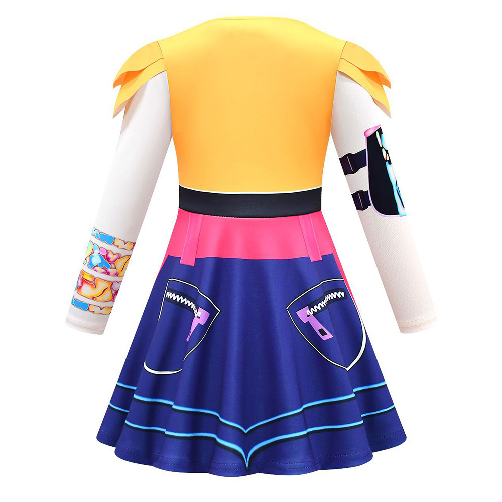 Kpop Demon Hunters Huntrix Kids Children Dress Pants Bag Set Halloween Carnival Party Cosplay Costume