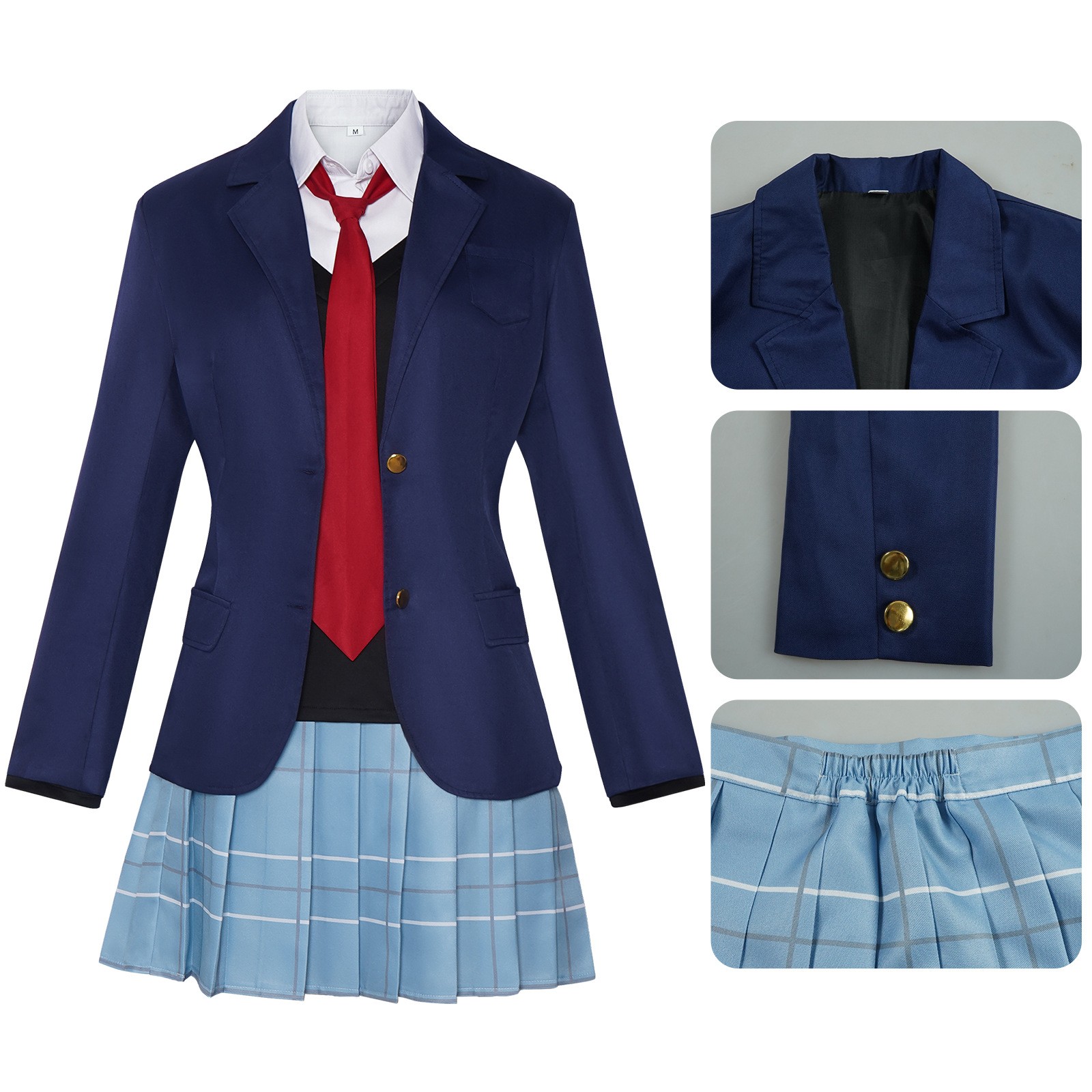My Dress-Up Darling Season 2 Marin Kitagawa School Unifrom JK Outfits Halloween Carnival Party Cosplay Costume