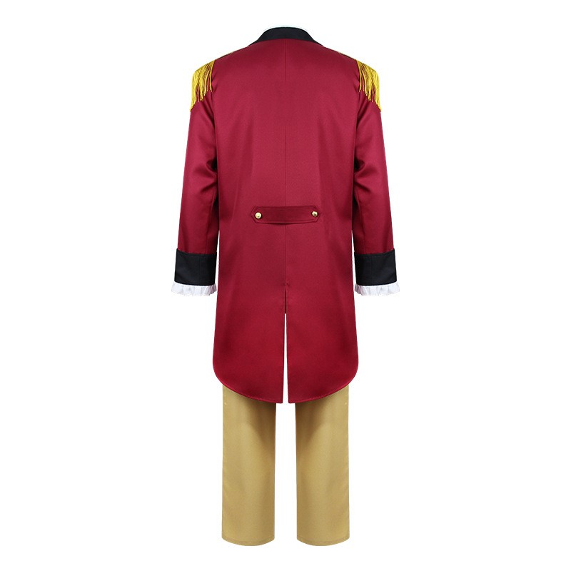 President George Washington Red Outfit Halloween Carnival Cosplay Costume