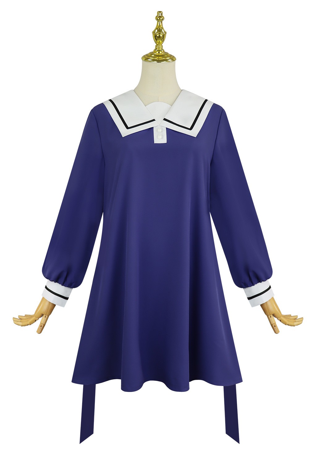 I Want to Love You Till Your Dying Day Sheena Mimi Ali Women Blue Uniform Halloween Cosplay Costume