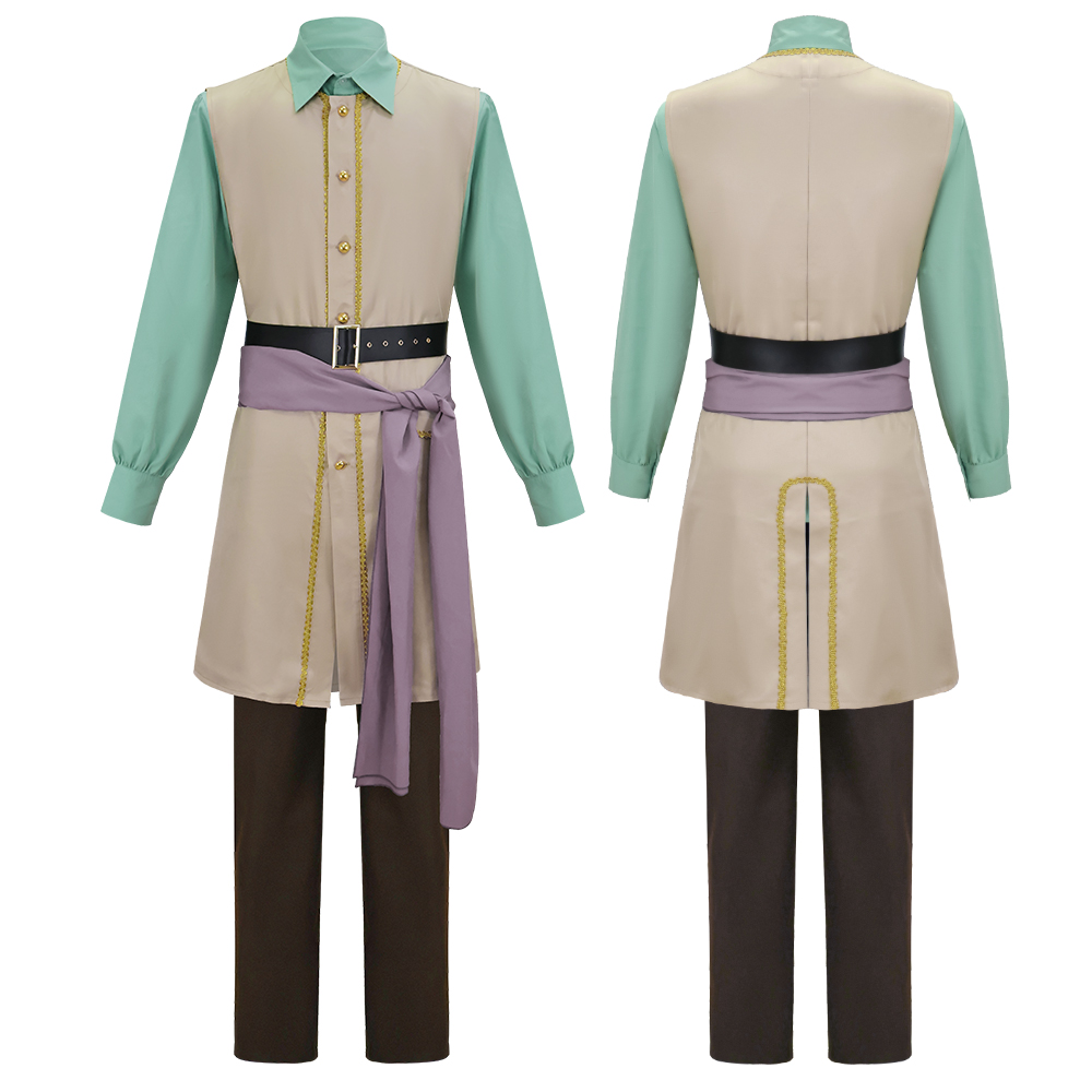 Movie Backrooms（2026） Captaion Clark Yellow Outfit Halloween Carnival Cosplay Costume