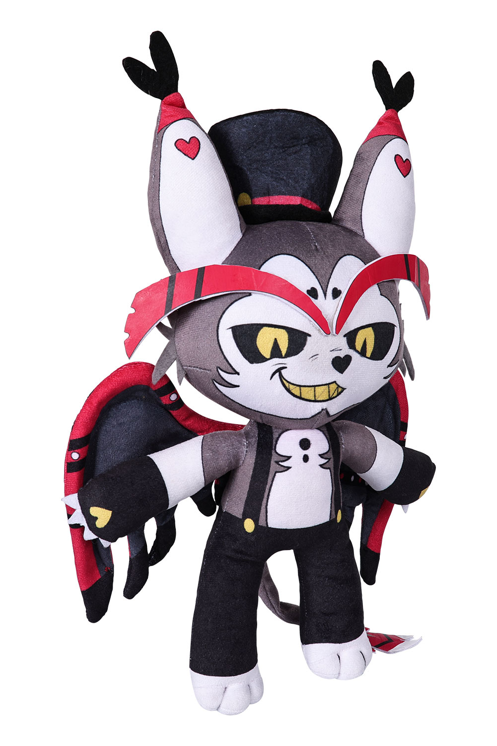 40 CM TV Hazbin Hotel Husk Plush Toys Cartoon Soft Stuffed Dolls ...