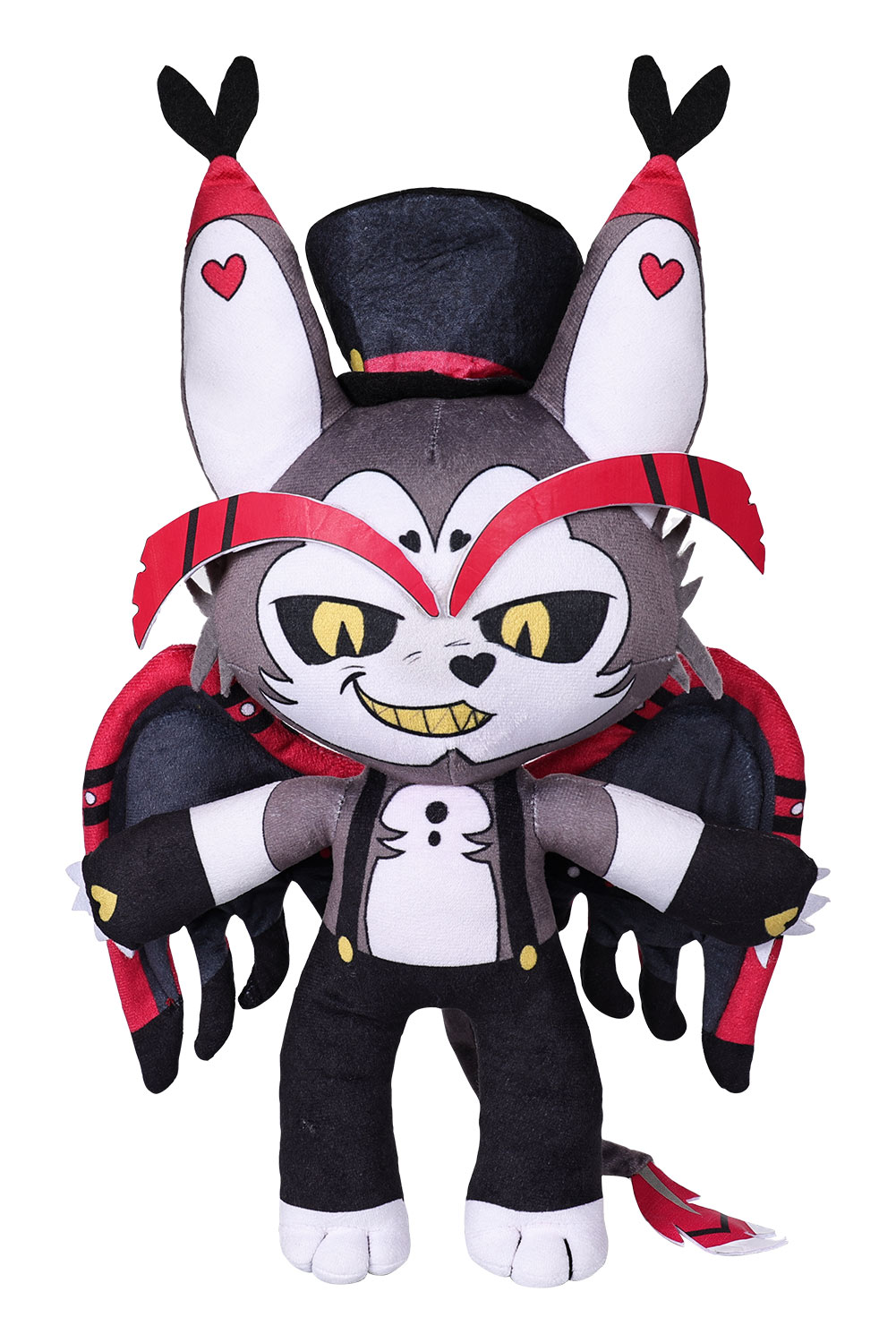 40 Cm Tv Hazbin Hotel Husk Plush Toys Cartoon Soft Stuffed Dolls 