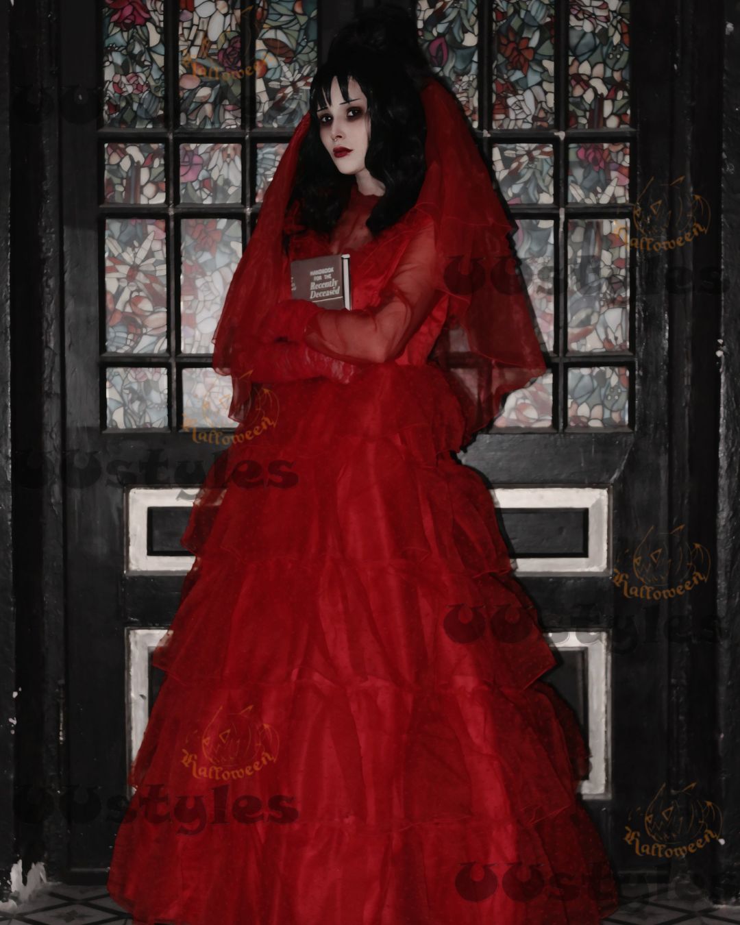 Beetlejuice Lydia Cosplay Costume Dress Outfits Halloween Carnival Christmas Outfit