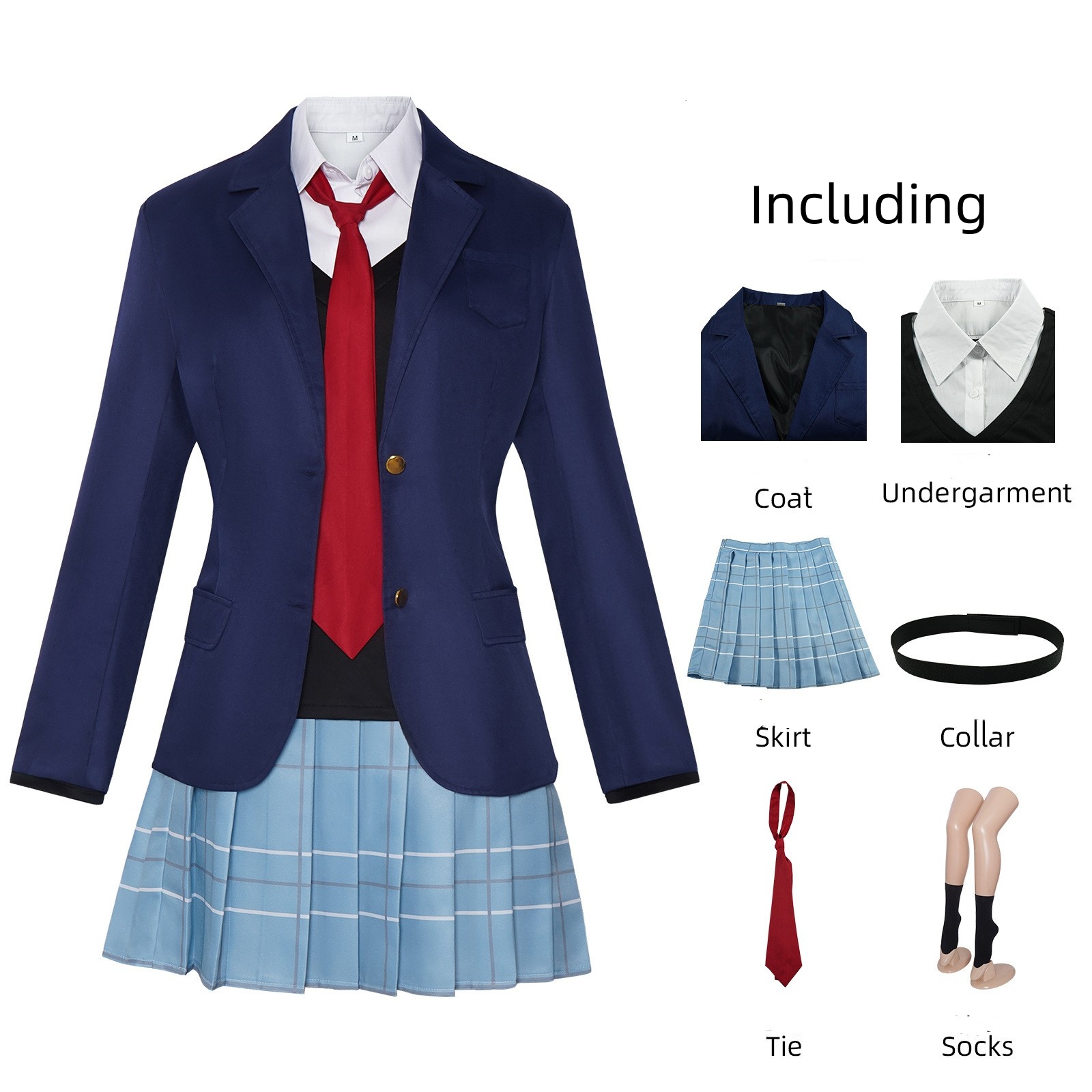 My Dress-Up Darling Season 2 Marin Kitagawa School Unifrom JK Outfits Halloween Carnival Party Cosplay Costume