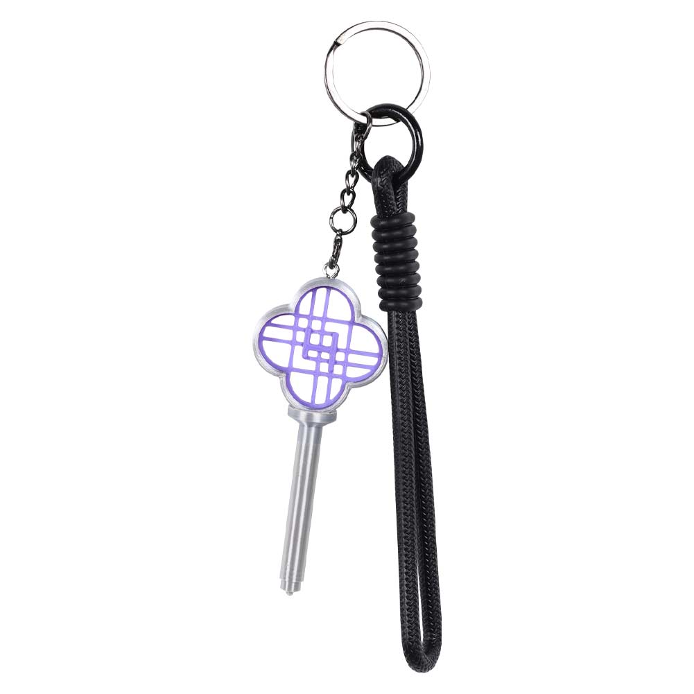 Kpop Demon Hunters Huntrix Saja Boys Fanchant Keychain Halloween Carnival Costume Accessories