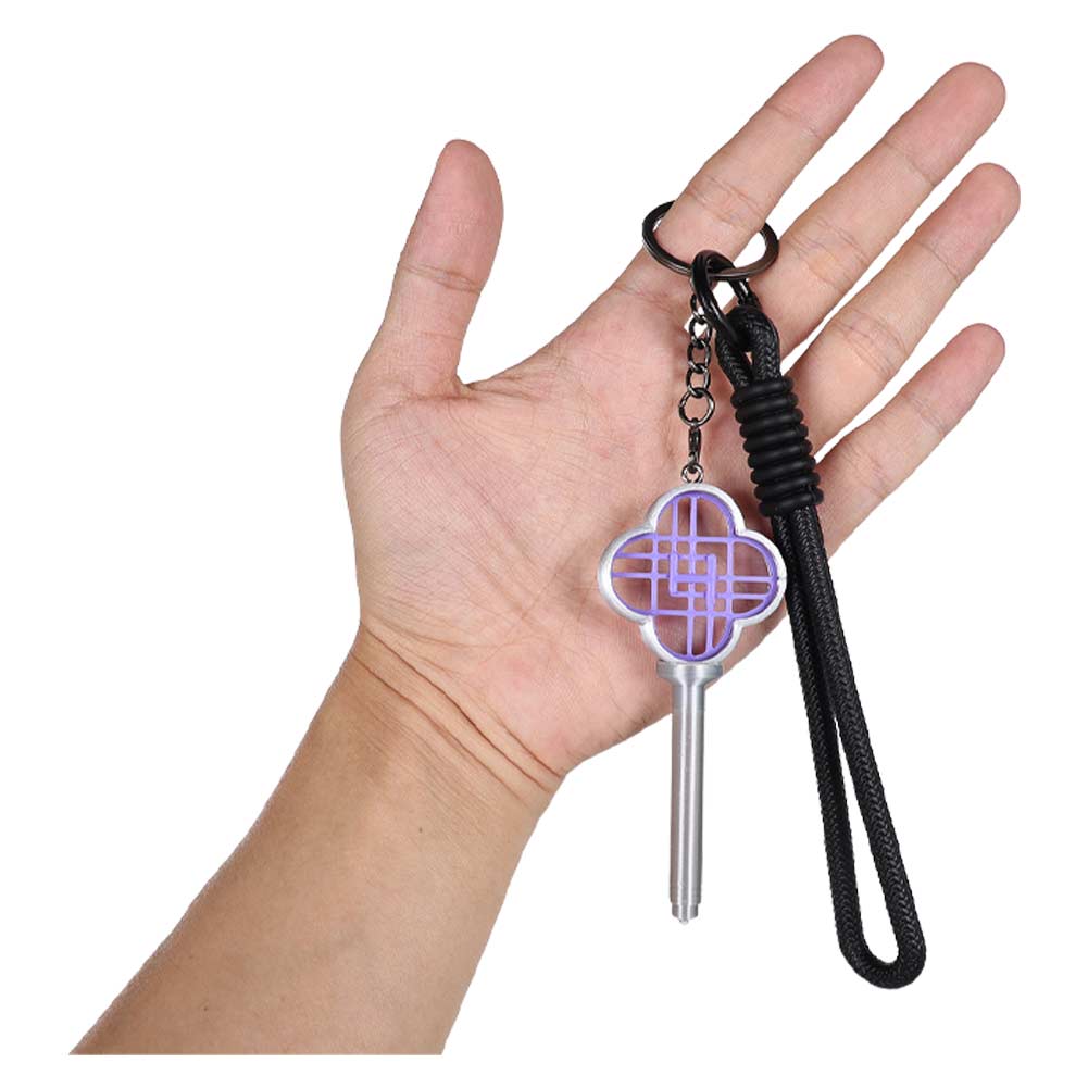 Kpop Demon Hunters Huntrix Saja Boys Fanchant Keychain Halloween Carnival Costume Accessories