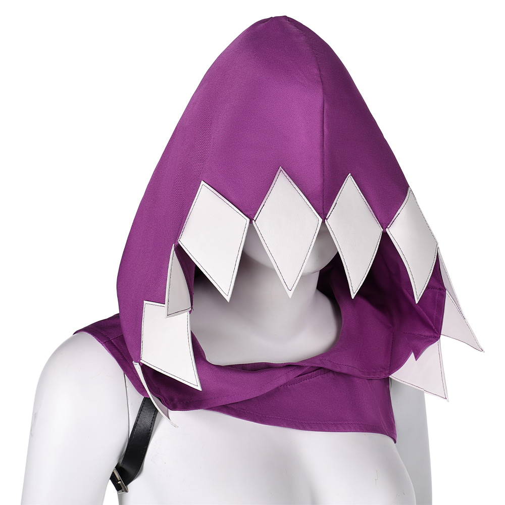 Arcane: League of Legends Season 2 (2024) Jinx Purple Hoodie Cosplay Hat Halloween Carnival Cosplay Costume Accessories