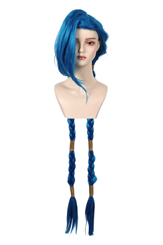 Arcane: League of Legend Jinx Fullset Outfits Halloween Carnival Cosplay Costume 