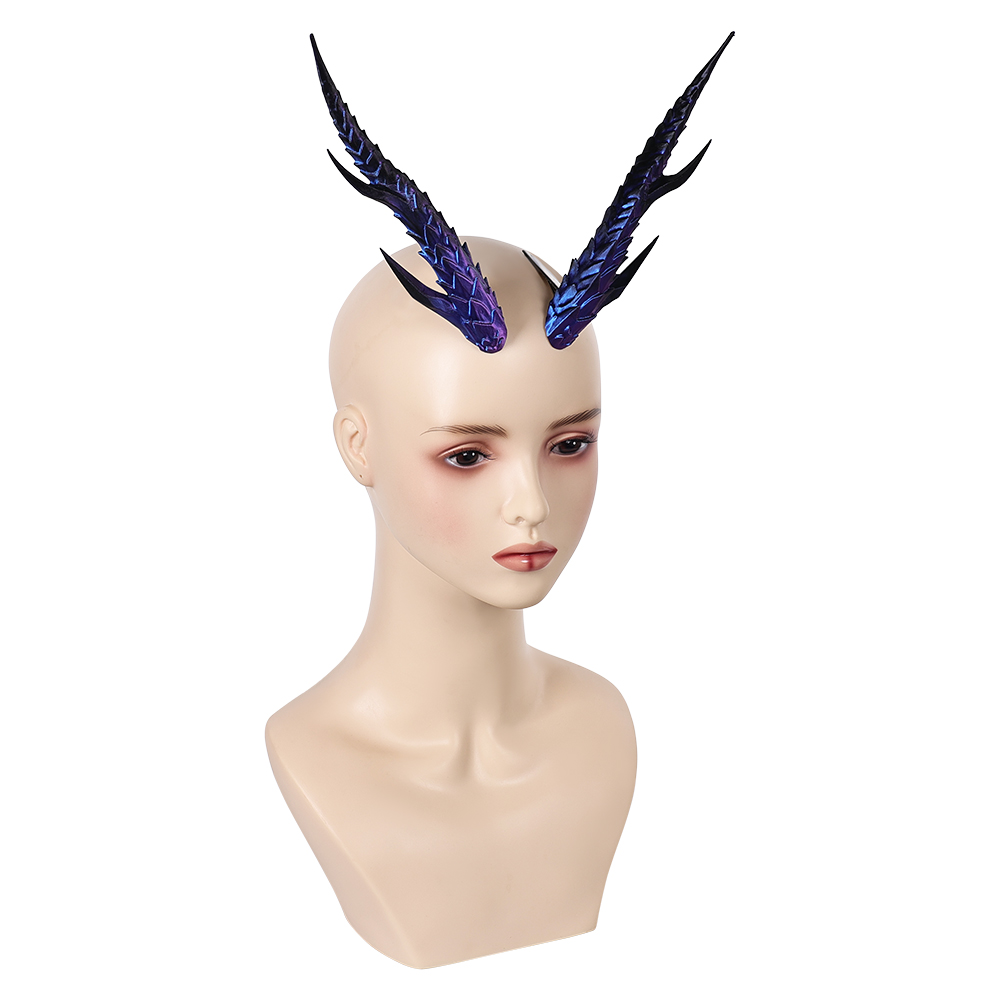 Nezha (2025) Dragon Horn Cosplay Headband Halloween Carnival Costume Accessories